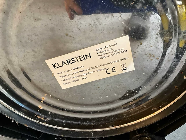 Klarstein - 10029113 - nat droog zuiger - afbeelding 6 van  6