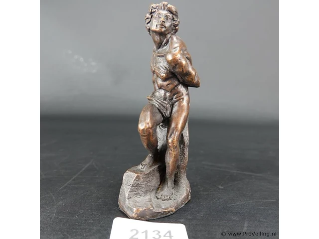 Klassiek bronzen beeldje - afbeelding 1 van  5