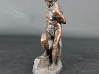 Klassiek bronzen beeldje - afbeelding 1 van  5