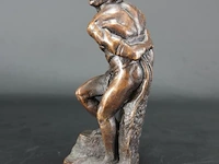 Klassiek bronzen beeldje - afbeelding 2 van  5