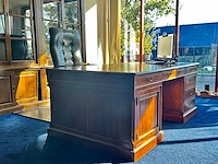 Klassiek engels bureau mahonie