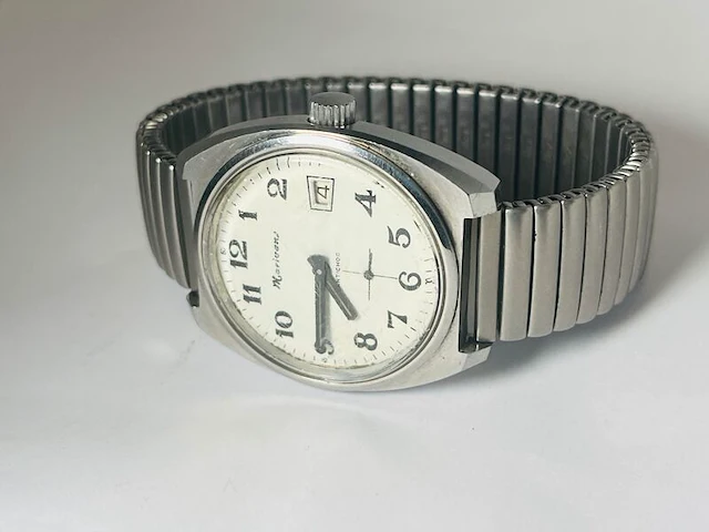 Klassiek mechanisch herenhorloge - afbeelding 2 van  7
