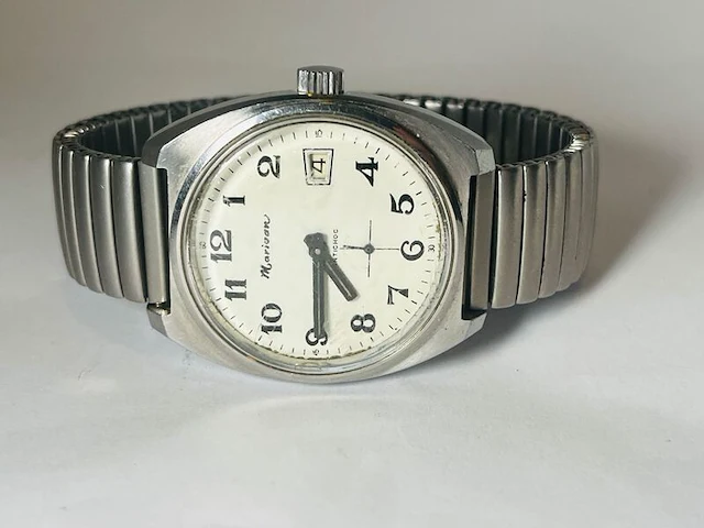 Klassiek mechanisch herenhorloge - afbeelding 3 van  7