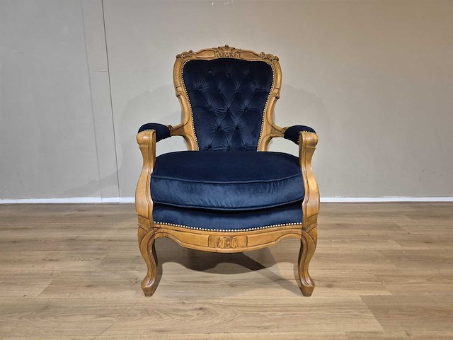 Klassieke - antieke - fauteuil - afbeelding 1 van  14