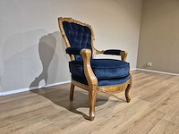 Klassieke - antieke - fauteuil - afbeelding 9 van  14