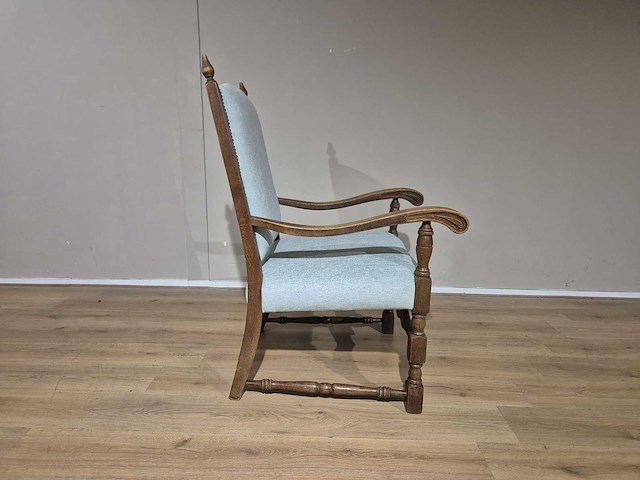 Klassieke - antieke - fauteuil - afbeelding 8 van  10