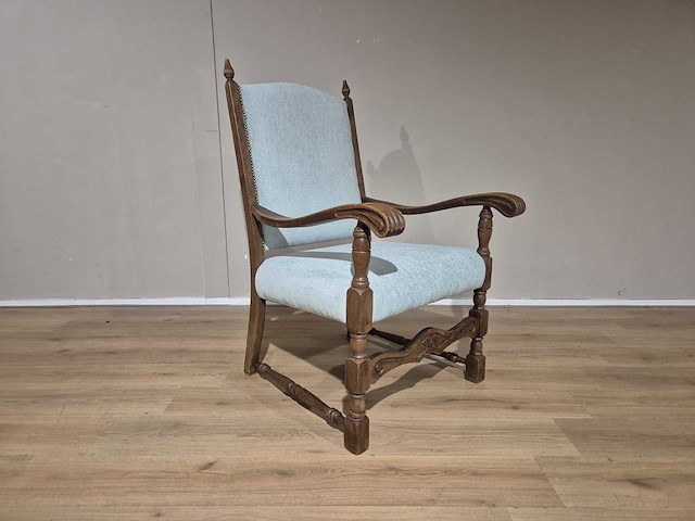 Klassieke - antieke - fauteuil - afbeelding 9 van  10