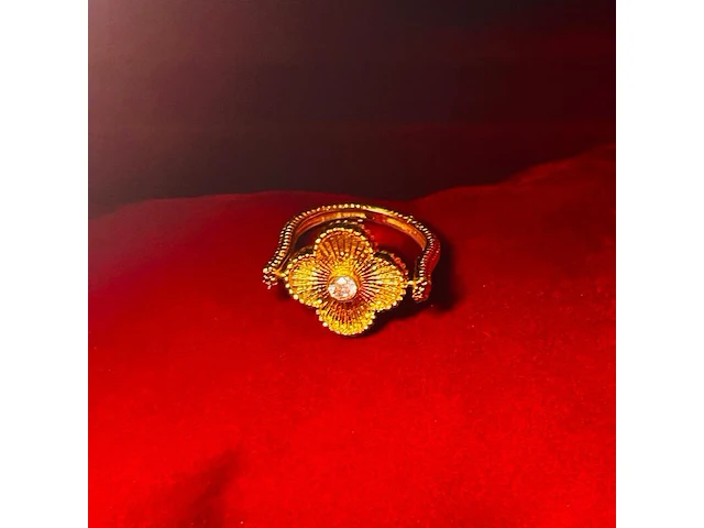 Klassieke alhambra model dames ring - afbeelding 2 van  5
