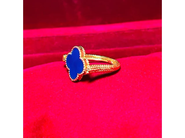 Klassieke alhambra model dames ring - afbeelding 3 van  5
