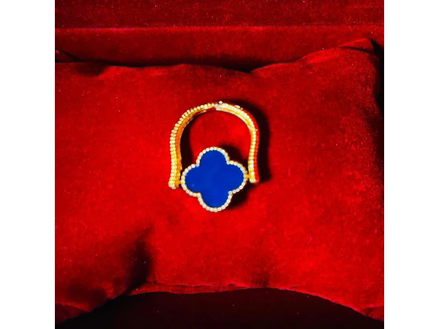 Klassieke alhambra model dames ring - afbeelding 5 van  5