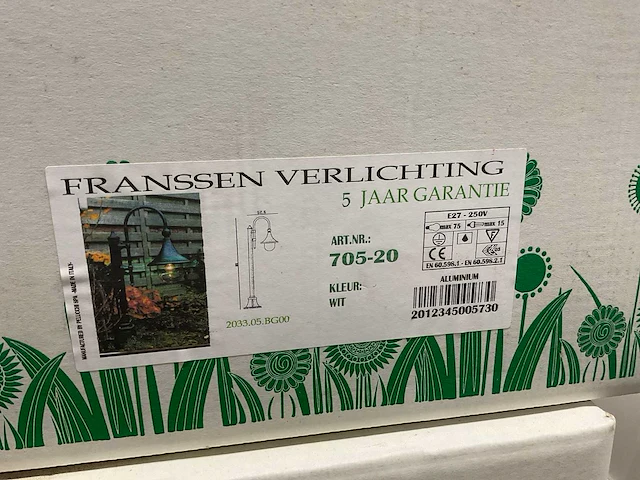 Klassieke buiten lantaarn (10x) - afbeelding 10 van  11