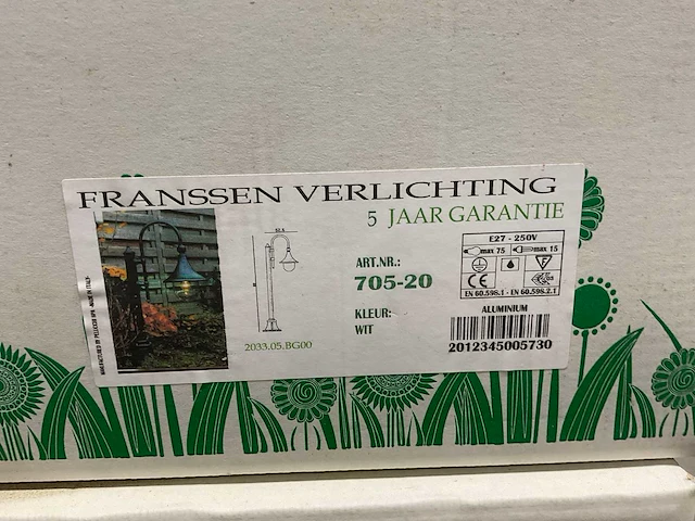 Klassieke buiten lantaarn (10x) - afbeelding 9 van  11