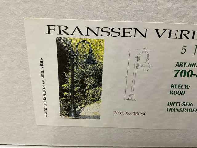 Klassieke buiten lantaarn (12x) - afbeelding 10 van  10