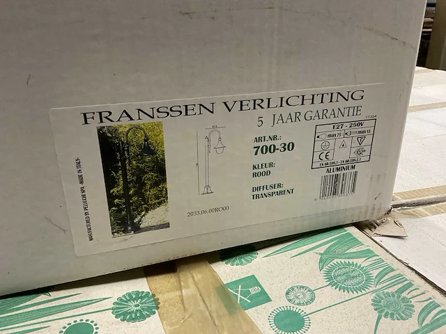 Klassieke buiten lantaarn (4x) - afbeelding 7 van  8