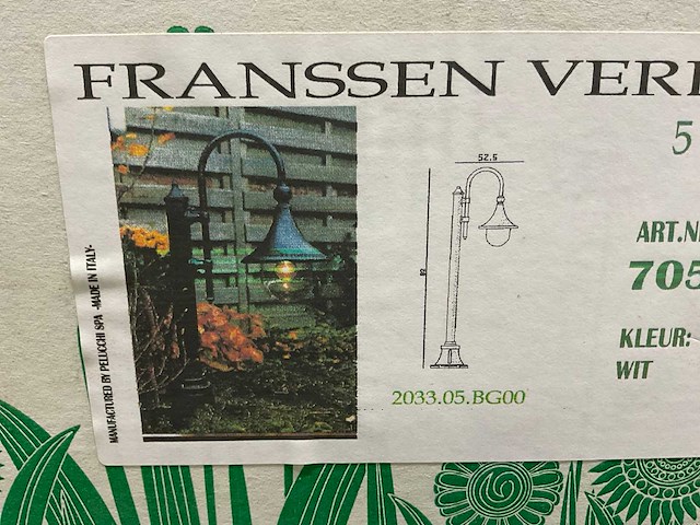 Klassieke buiten lantaarn (5x) - afbeelding 9 van  11