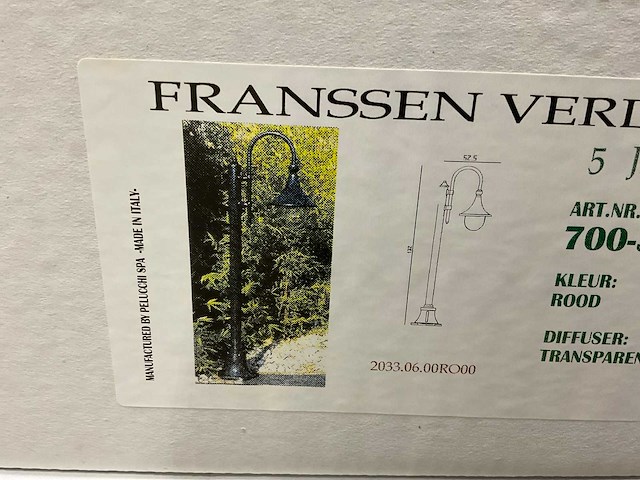 Klassieke buiten lantaarn (6x) - afbeelding 2 van  10