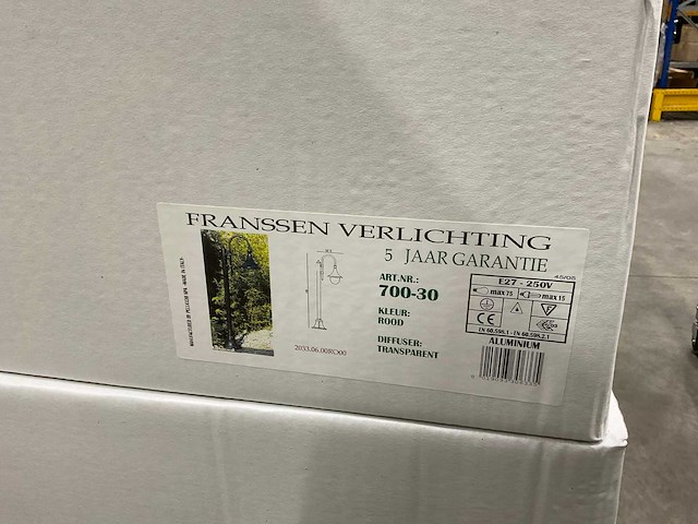 Klassieke buiten lantaarn (6x) - afbeelding 10 van  10