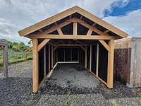 Klassieke garage met zadeldak 1540x410x340 cm - afbeelding 9 van  13