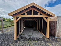 Klassieke garage met zadeldak 550x410x340 cm - afbeelding 9 van  13