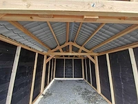 Klassieke garage met zadeldak 770x410x340 cm - afbeelding 10 van  13