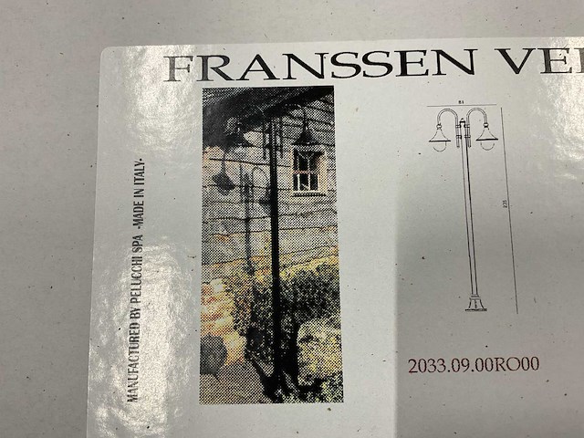 Klassieke lantaarnpaal 2-lichts (4x) - afbeelding 7 van  8