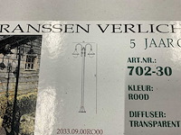 Klassieke lantaarnpaal 2-lichts (4x) - afbeelding 6 van  8