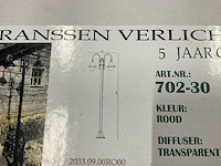 Klassieke lantaarnpaal armatuur (4x) - afbeelding 6 van  8