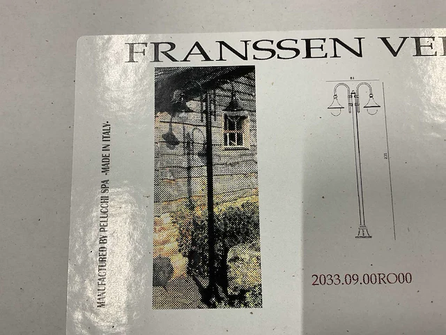 Klassieke lantaarnpaal armatuur (4x) - afbeelding 7 van  8
