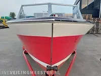 Klassieke motorboot chris craft, sea skiff ranger 21" 1964, rood, bouwjaar 1964 - afbeelding 6 van  84