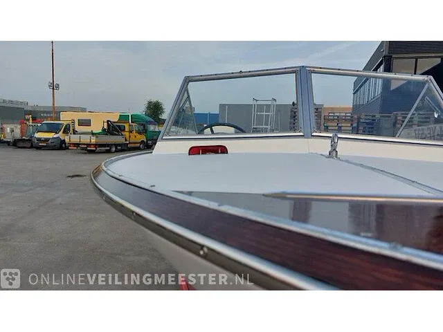 Klassieke motorboot chris craft, sea skiff ranger 21" 1964, rood, bouwjaar 1964 - afbeelding 8 van  84