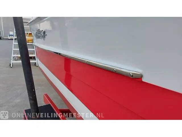 Klassieke motorboot chris craft, sea skiff ranger 21" 1964, rood, bouwjaar 1964 - afbeelding 19 van  84