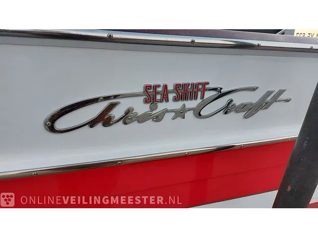 Klassieke motorboot chris craft, sea skiff ranger 21" 1964, rood, bouwjaar 1964 - afbeelding 20 van  84