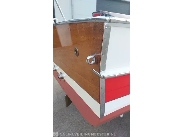 Klassieke motorboot chris craft, sea skiff ranger 21" 1964, rood, bouwjaar 1964 - afbeelding 25 van  84