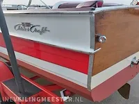 Klassieke motorboot chris craft, sea skiff ranger 21" 1964, rood, bouwjaar 1964 - afbeelding 32 van  84