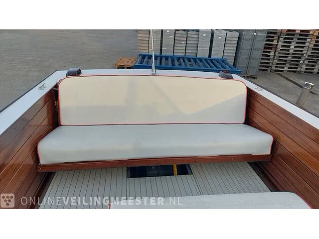 Klassieke motorboot chris craft, sea skiff ranger 21" 1964, rood, bouwjaar 1964 - afbeelding 46 van  84