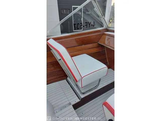Klassieke motorboot chris craft, sea skiff ranger 21" 1964, rood, bouwjaar 1964 - afbeelding 52 van  84