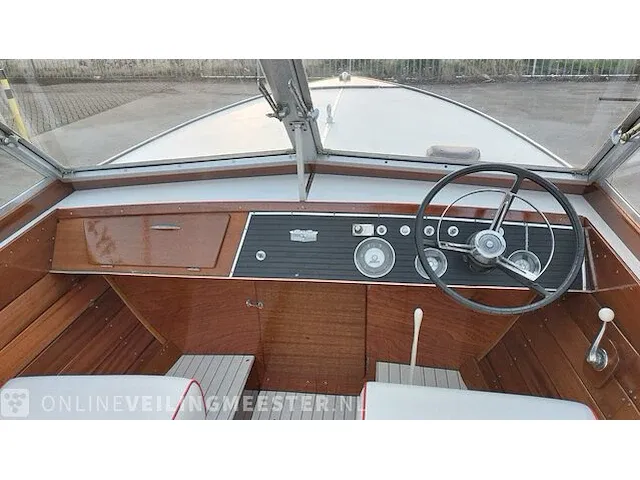 Klassieke motorboot chris craft, sea skiff ranger 21" 1964, rood, bouwjaar 1964 - afbeelding 53 van  84
