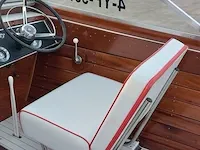 Klassieke motorboot chris craft, sea skiff ranger 21" 1964, rood, bouwjaar 1964 - afbeelding 54 van  84