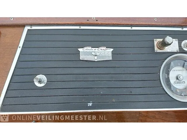 Klassieke motorboot chris craft, sea skiff ranger 21" 1964, rood, bouwjaar 1964 - afbeelding 60 van  84