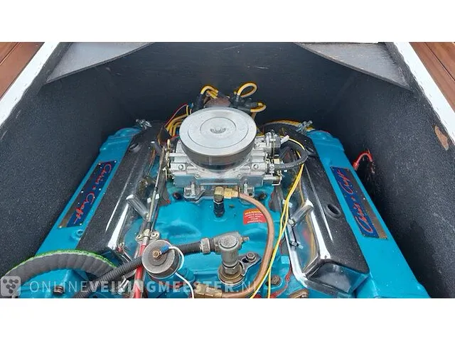 Klassieke motorboot chris craft, sea skiff ranger 21" 1964, rood, bouwjaar 1964 - afbeelding 69 van  84