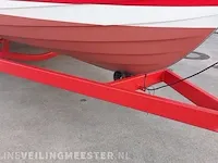 Klassieke motorboot chris craft, sea skiff ranger 21" 1964, rood, bouwjaar 1964 - afbeelding 73 van  84