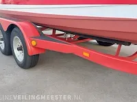 Klassieke motorboot chris craft, sea skiff ranger 21" 1964, rood, bouwjaar 1964 - afbeelding 74 van  84