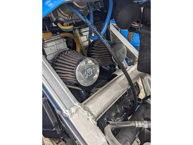 Klassieke racemotor suzuki, rg250 tyga, bouwjaar 1986 - afbeelding 10 van  24