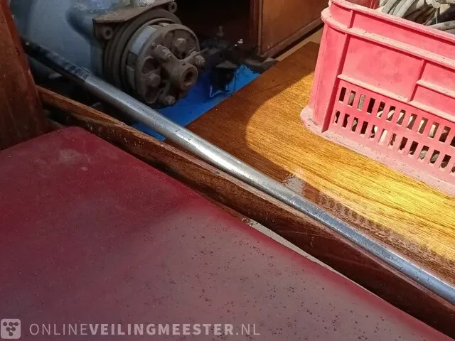 Klassieke speedboot (jaren 50/60) inclusief trailer, bruin - afbeelding 7 van  33