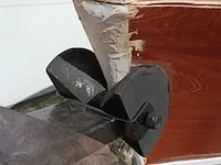 Klassieke speedboot (jaren 50/60) inclusief trailer, bruin - afbeelding 19 van  33