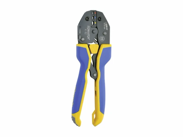 Klauke krimptang voor geïsoleerde kabelverbindingen 05-6 mm vergrendeling - afbeelding 4 van  4