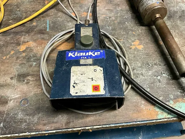 Klauke pk 25/2 hydraulische kabelschoen pers set - afbeelding 3 van  12