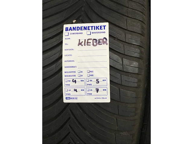 Kleber quadraxer 3 vierseizoenenband autoband (4x) - afbeelding 3 van  4