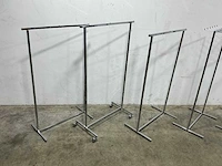 Kledingrek chroom divers (5x) - afbeelding 2 van  4