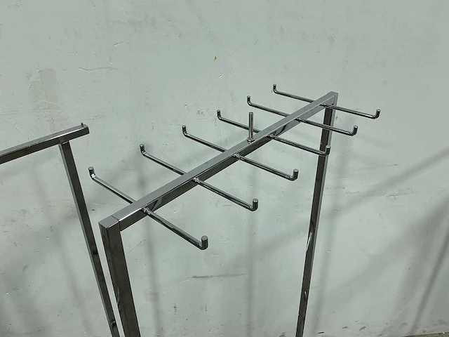 Kledingrek chroom divers (5x) - afbeelding 4 van  4